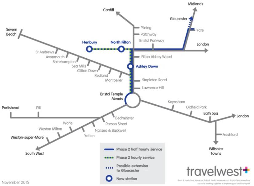 Train links around stadium