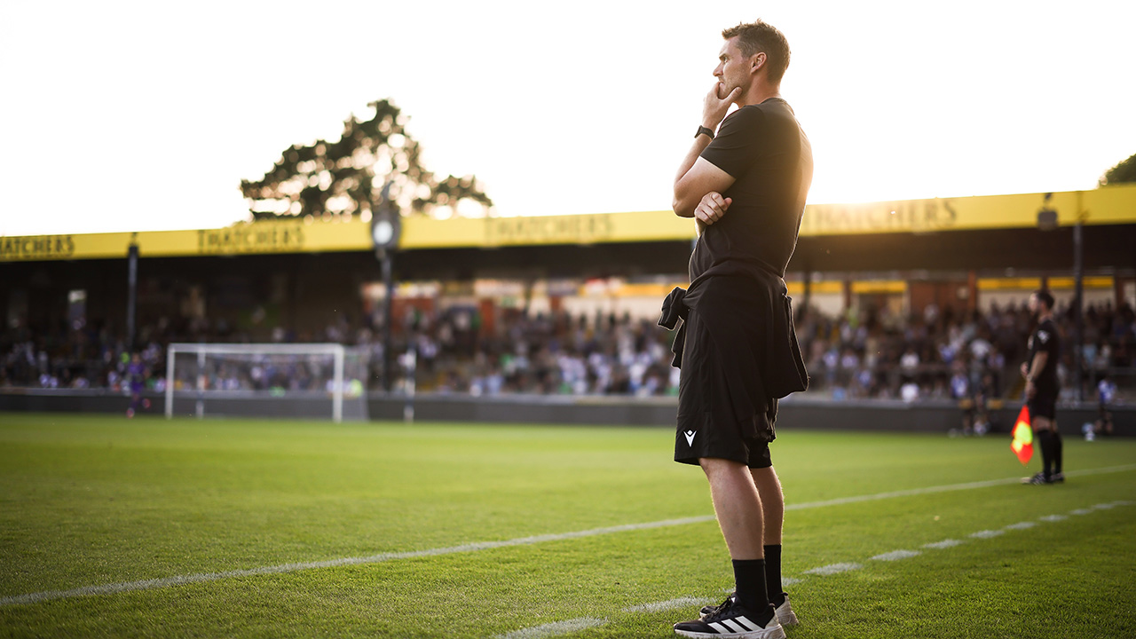 Matt Taylor considers the match against Plymouth Argyle