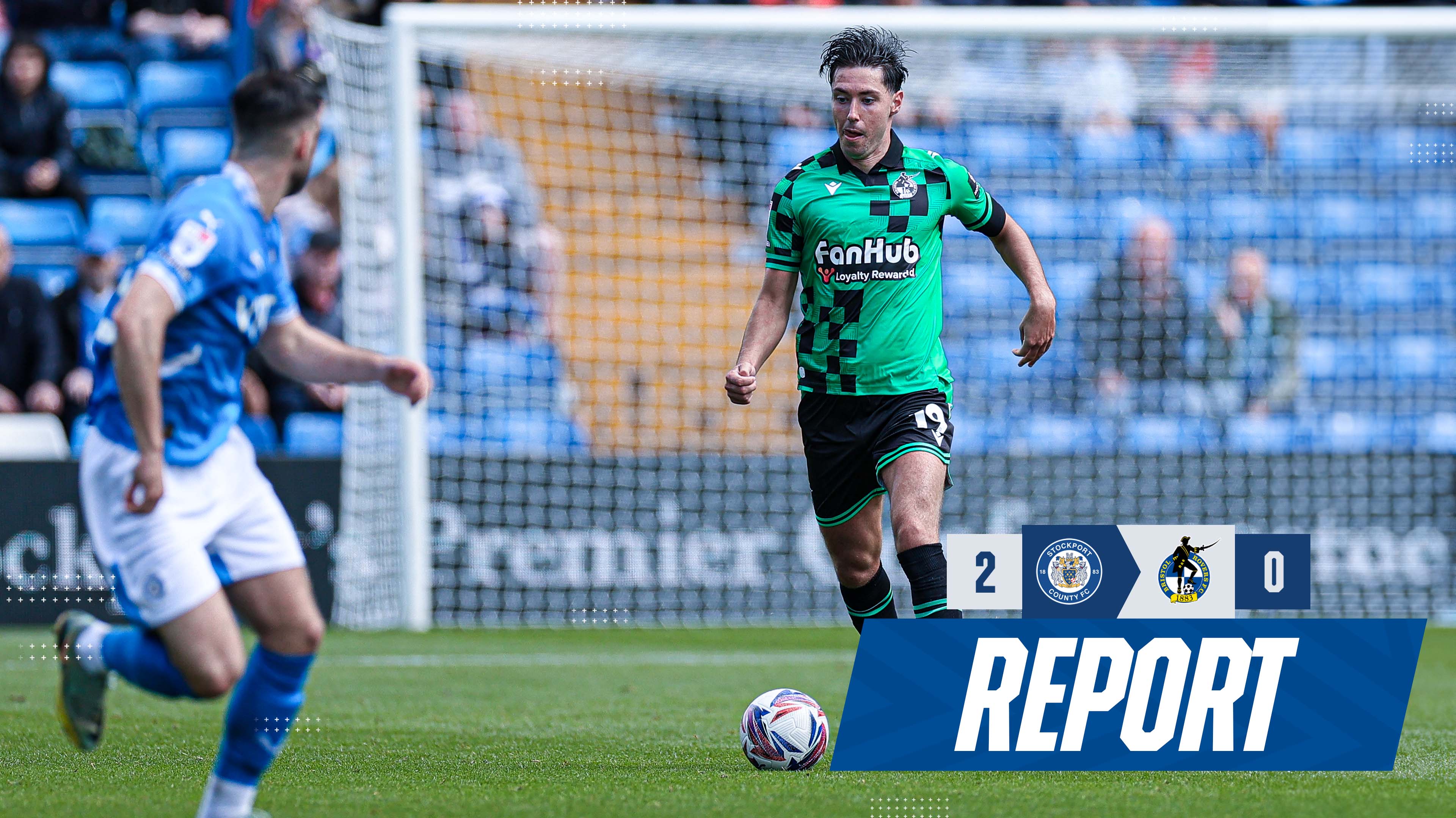 Match report v Stockport County