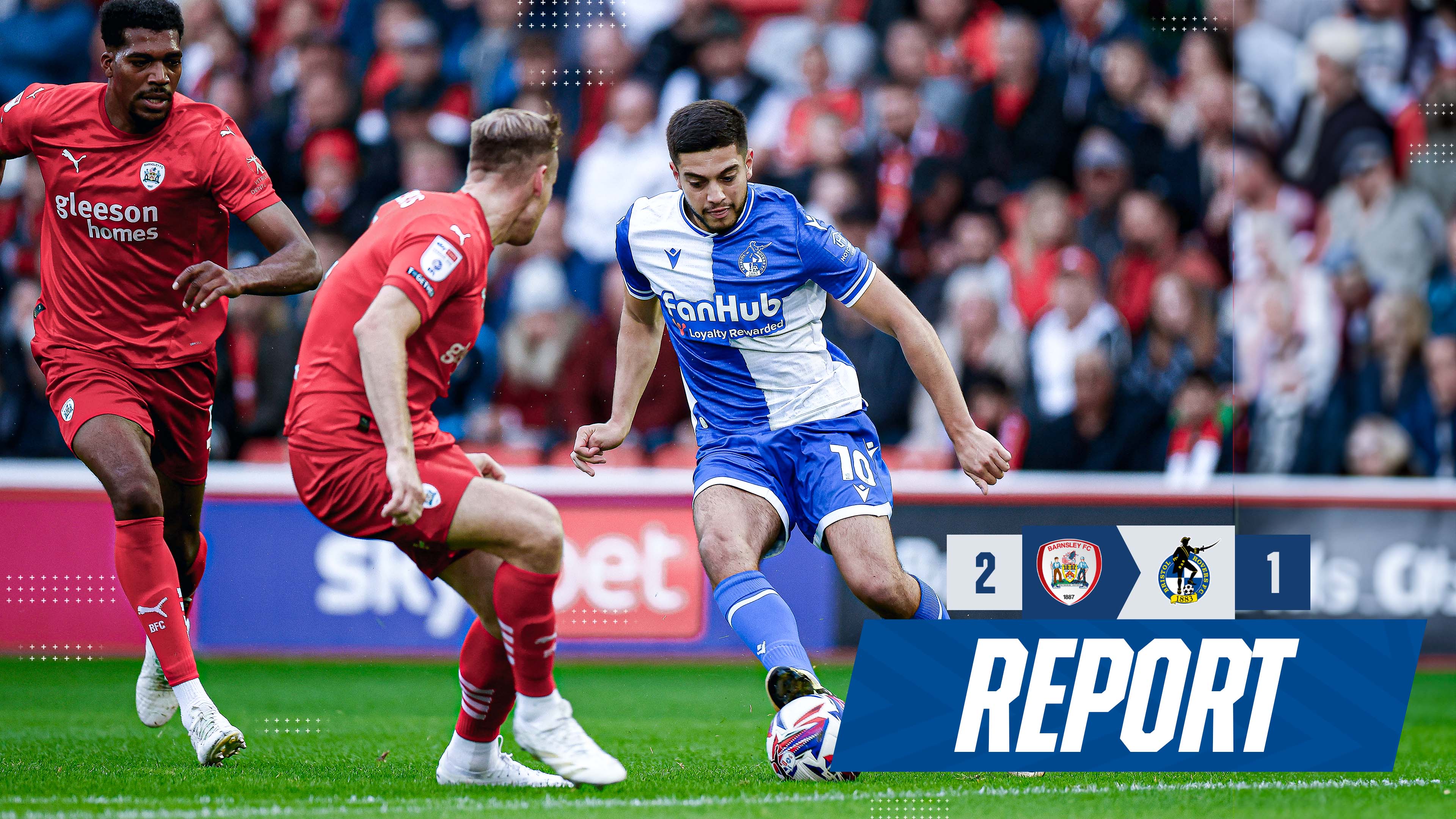 Barnsley Match report 2-1