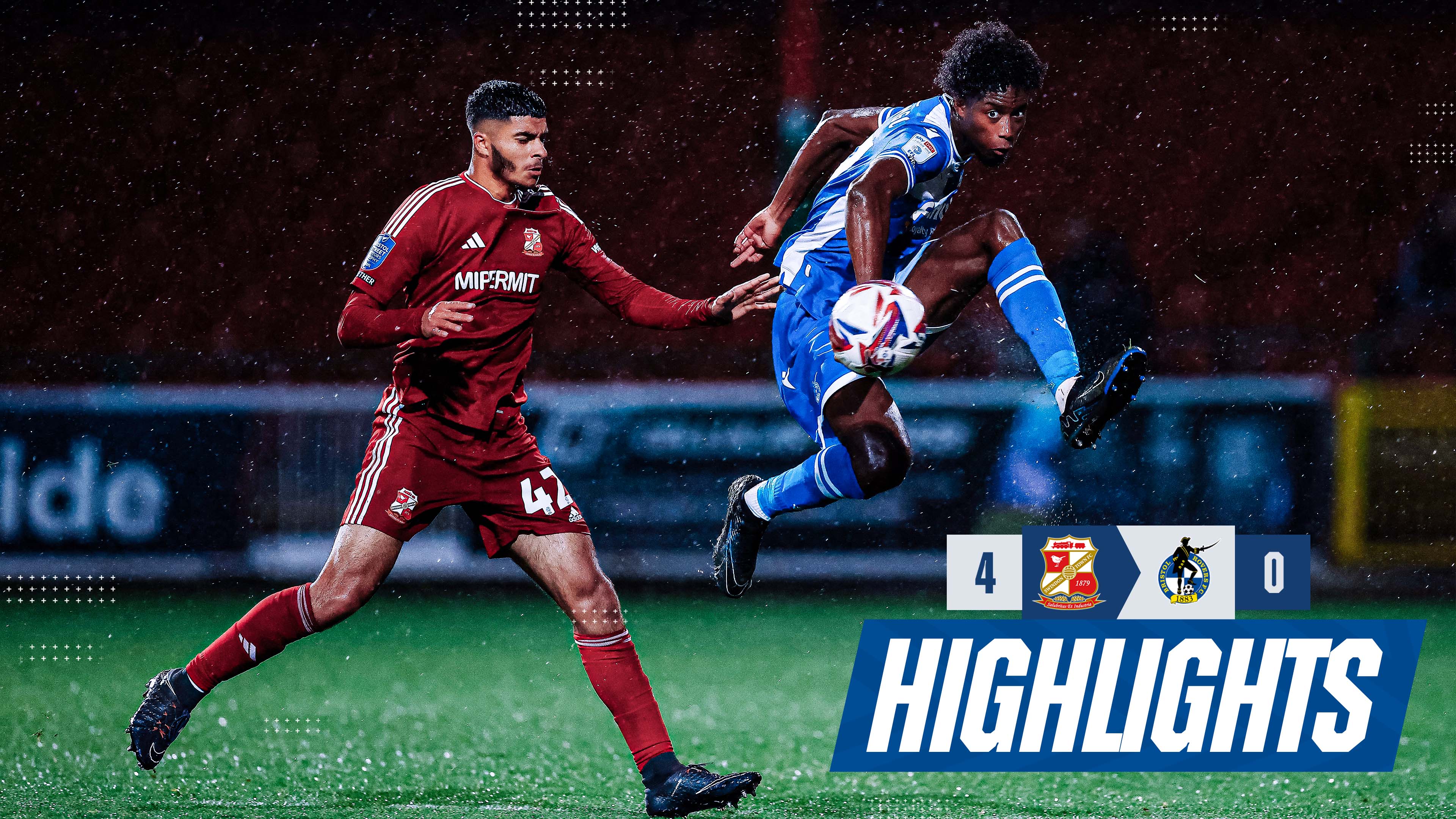 Highlights | Swindon Town v Bristol Rovers