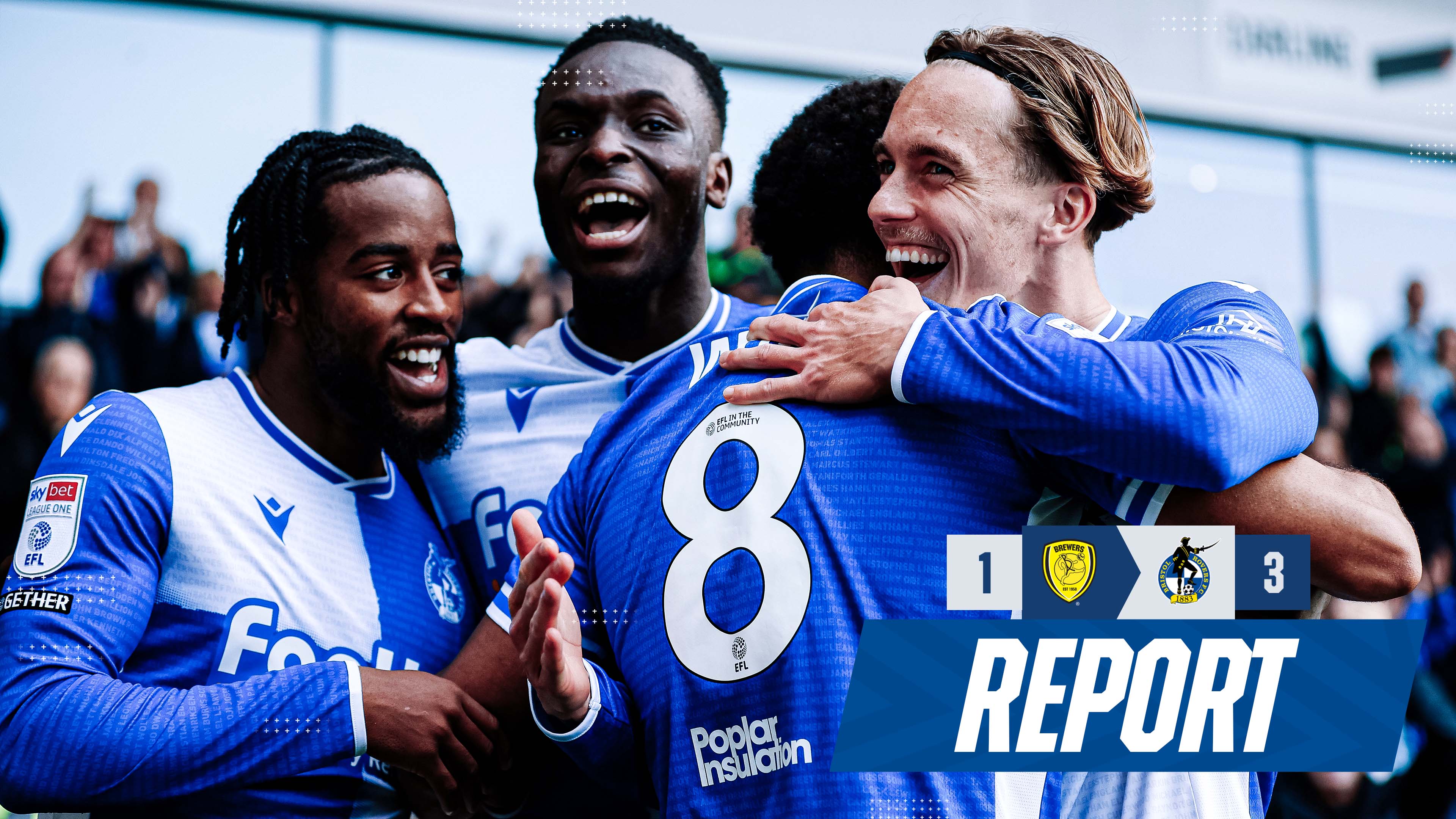 Rovers fight back to beat Burton | Bristol Rovers FC