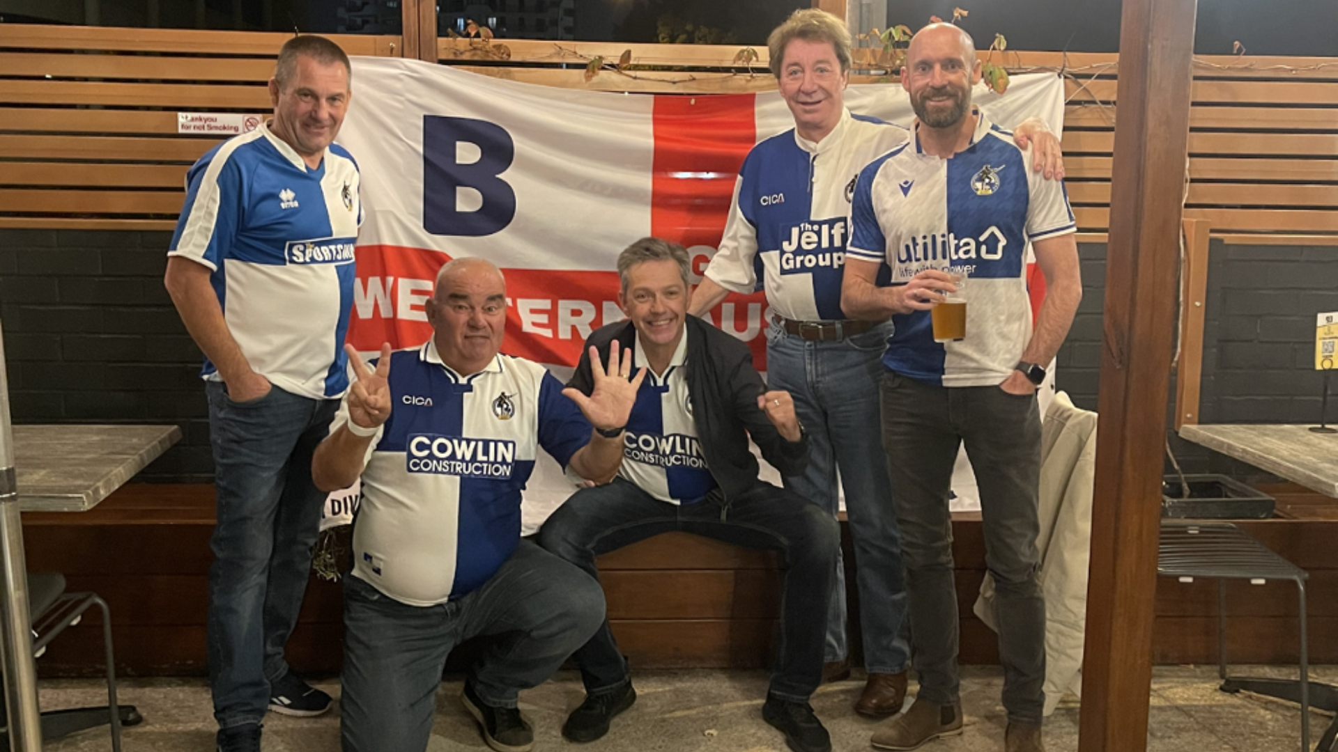 Bristol Rovers fans in Australia 