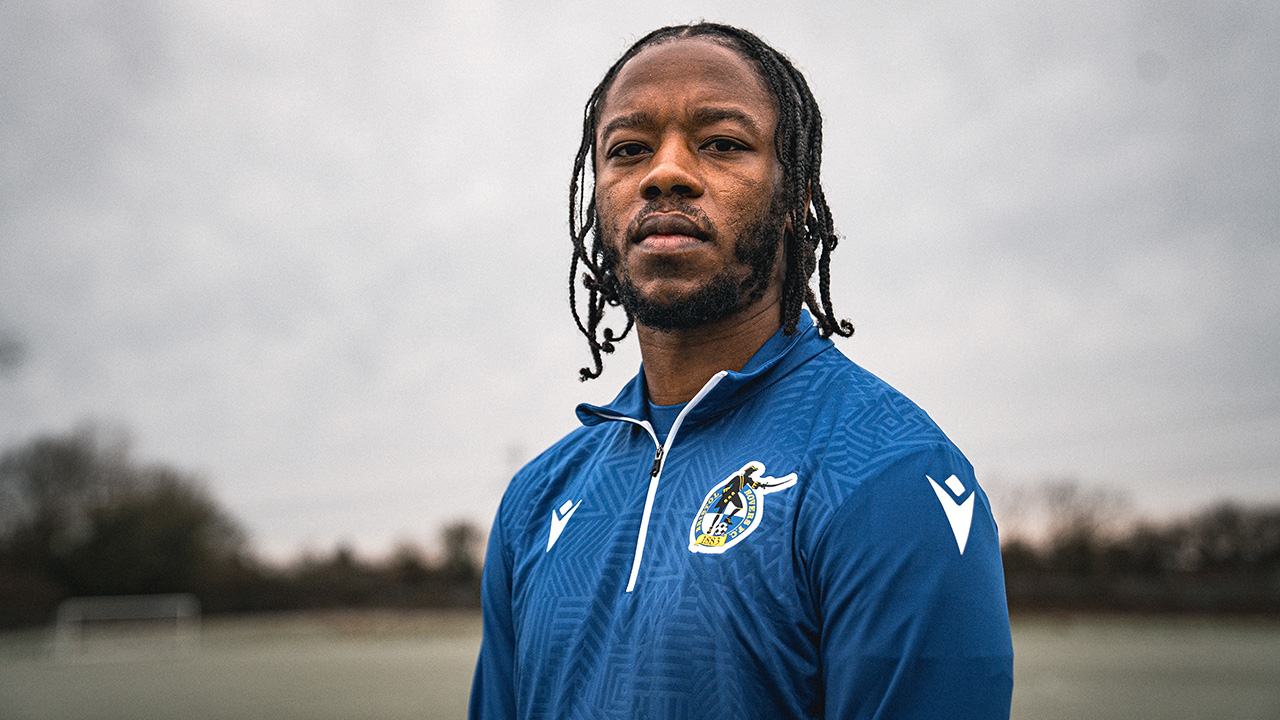 Romaine Sawyers in training