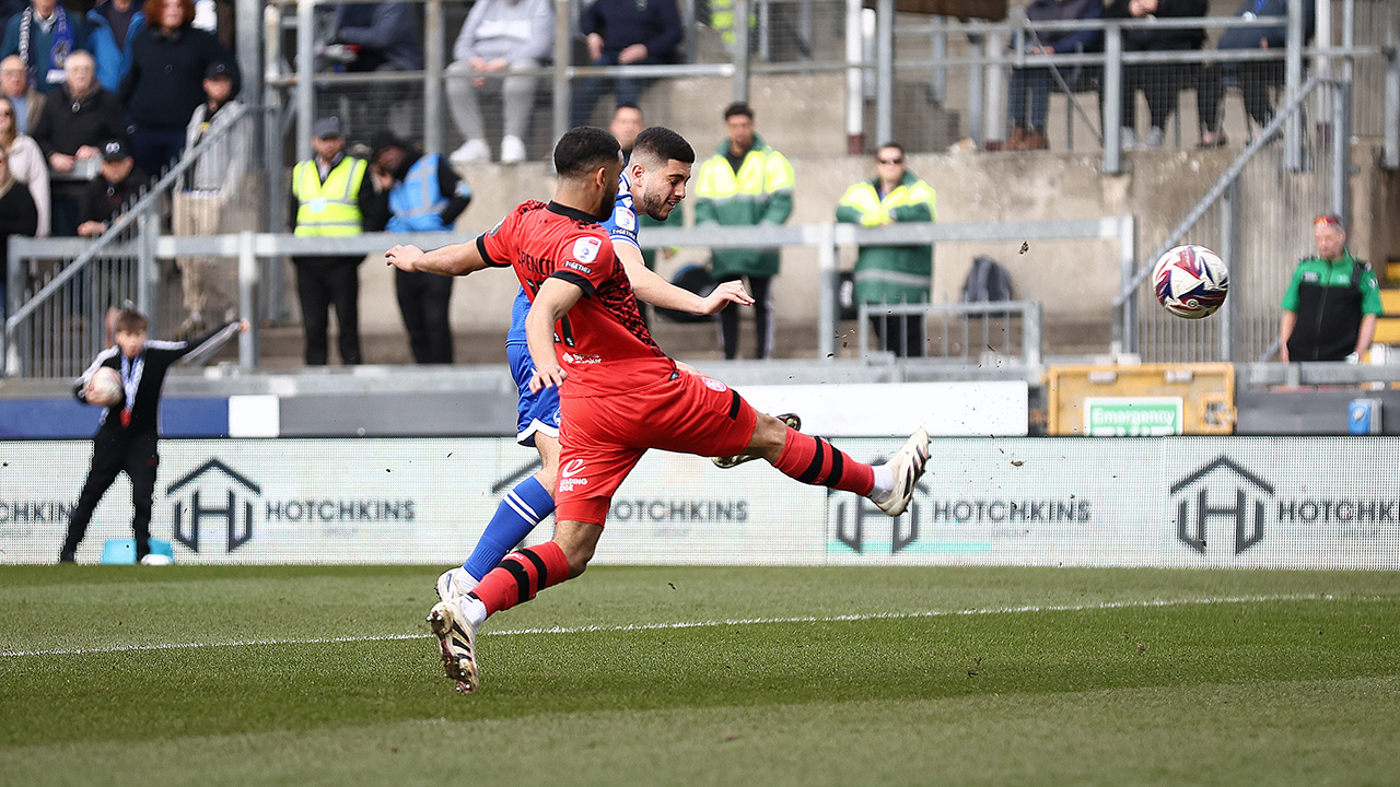 Ruel scores versus Terriers