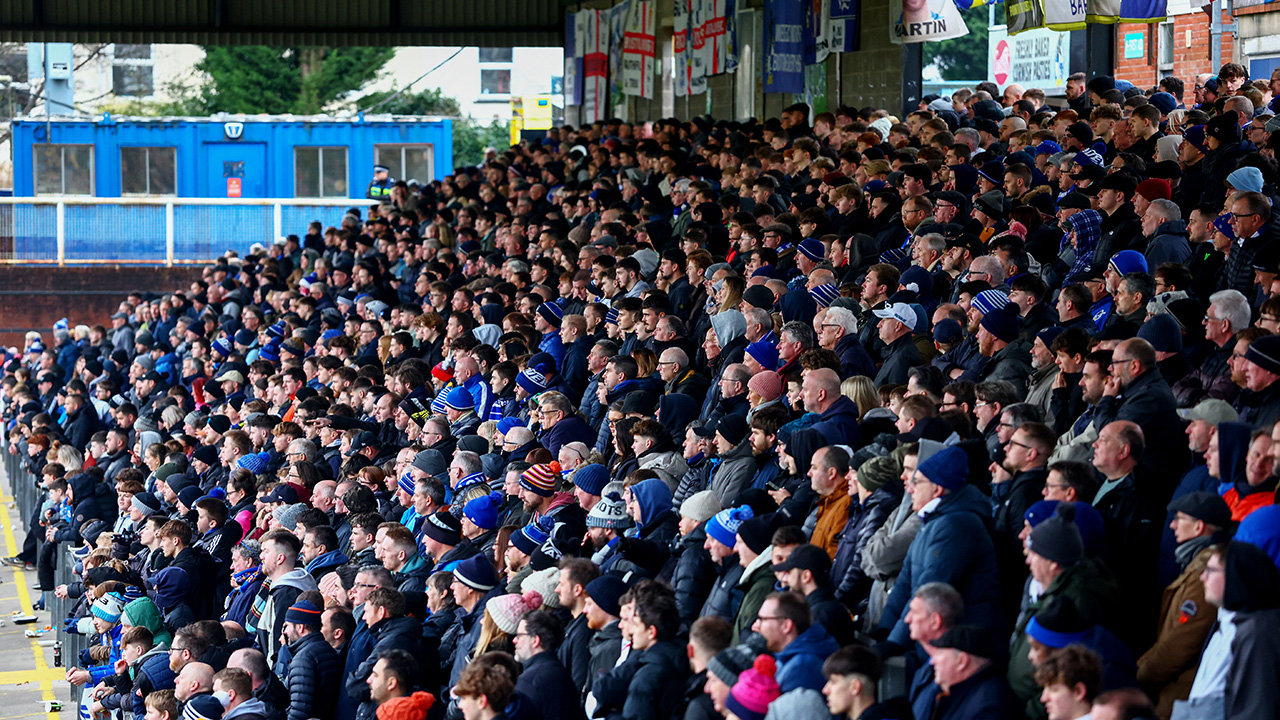 fans in attendance at The Mem