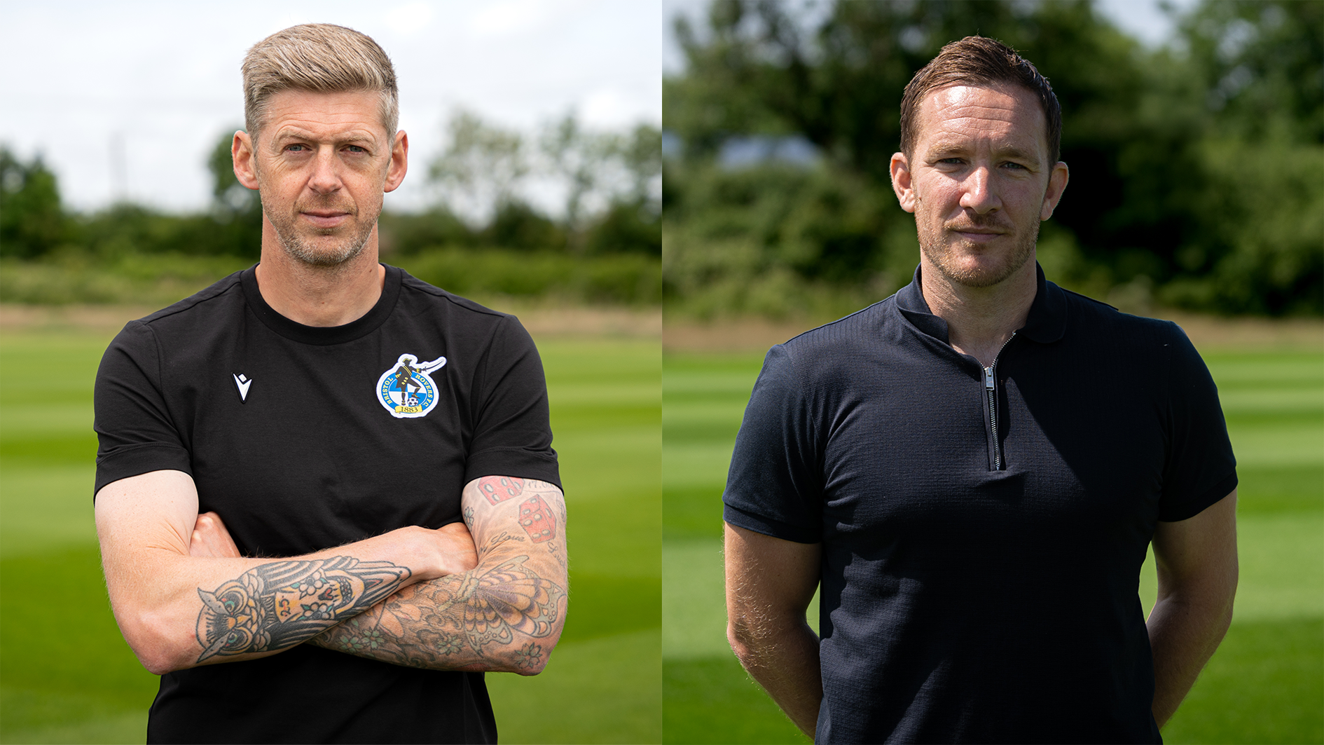 Jon Stead and Rhys Carr