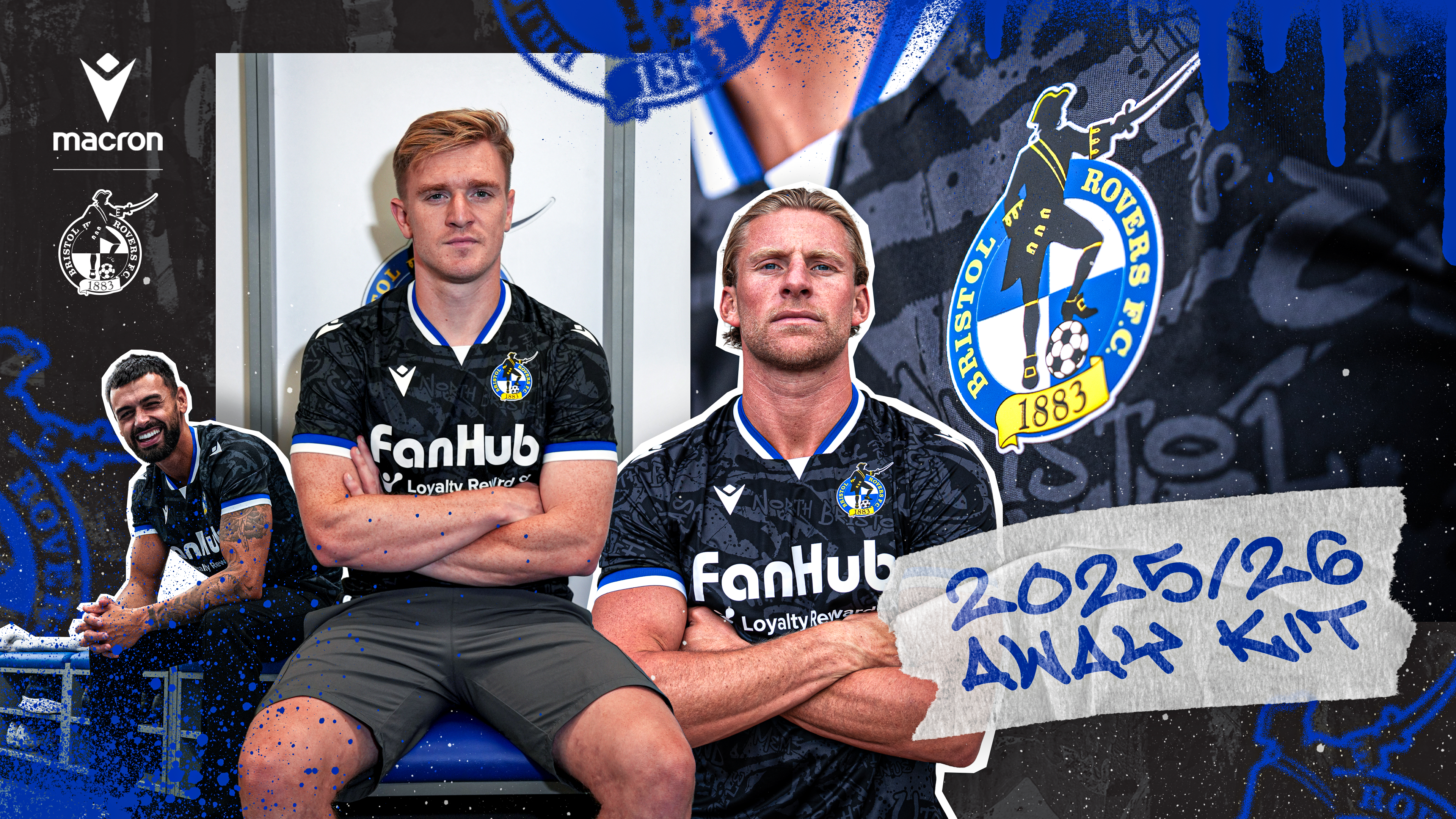 Away kit players