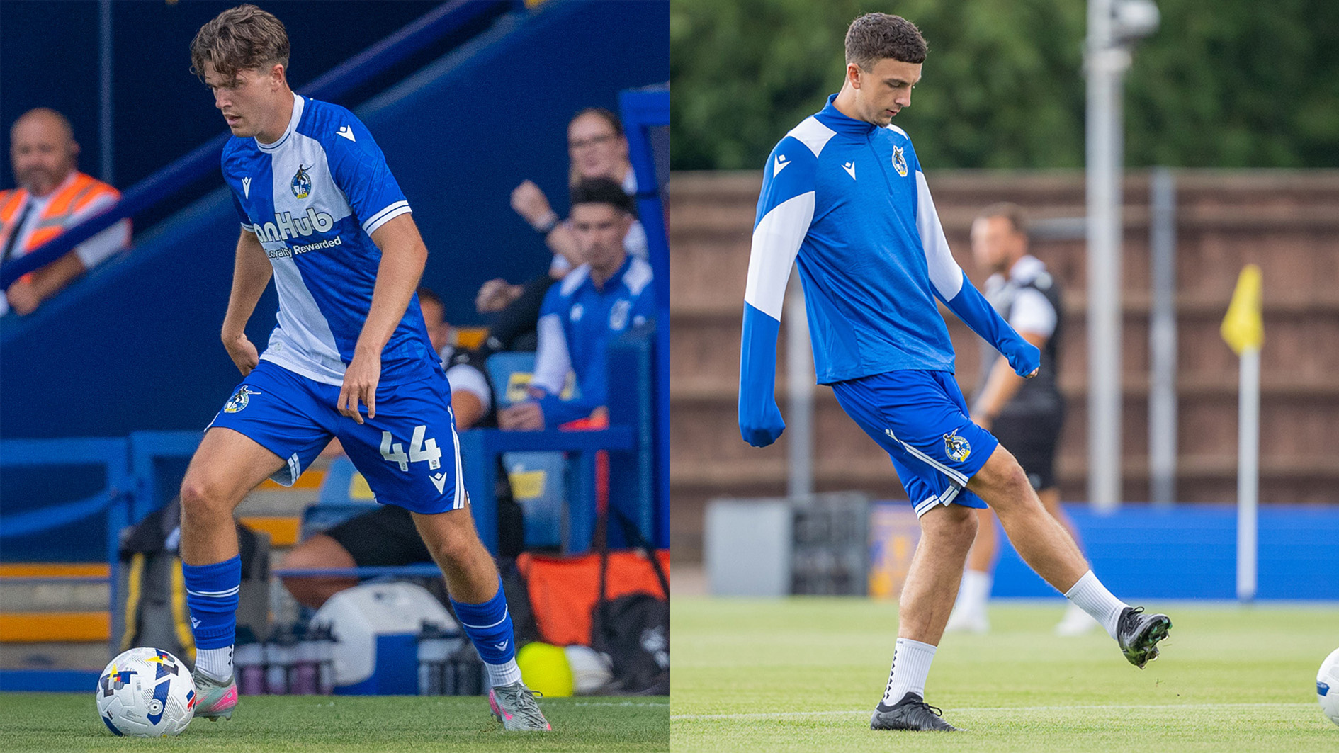 Charlie White and Ollie Moody on loan to Yate Town