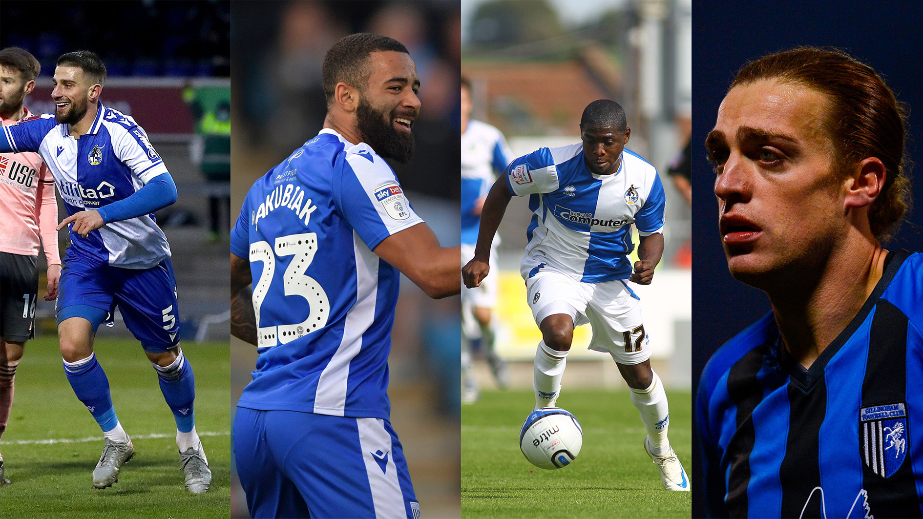 Five players to play for Rovers and Gillingham 