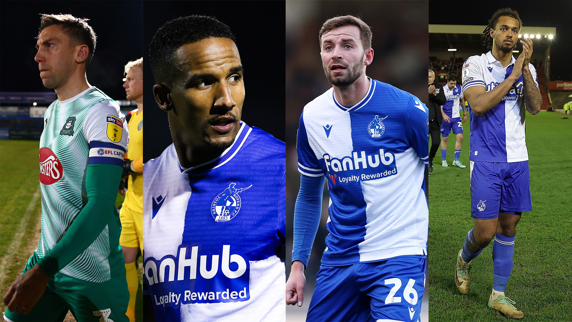 Five players to play for Rovers and Plymouth 
