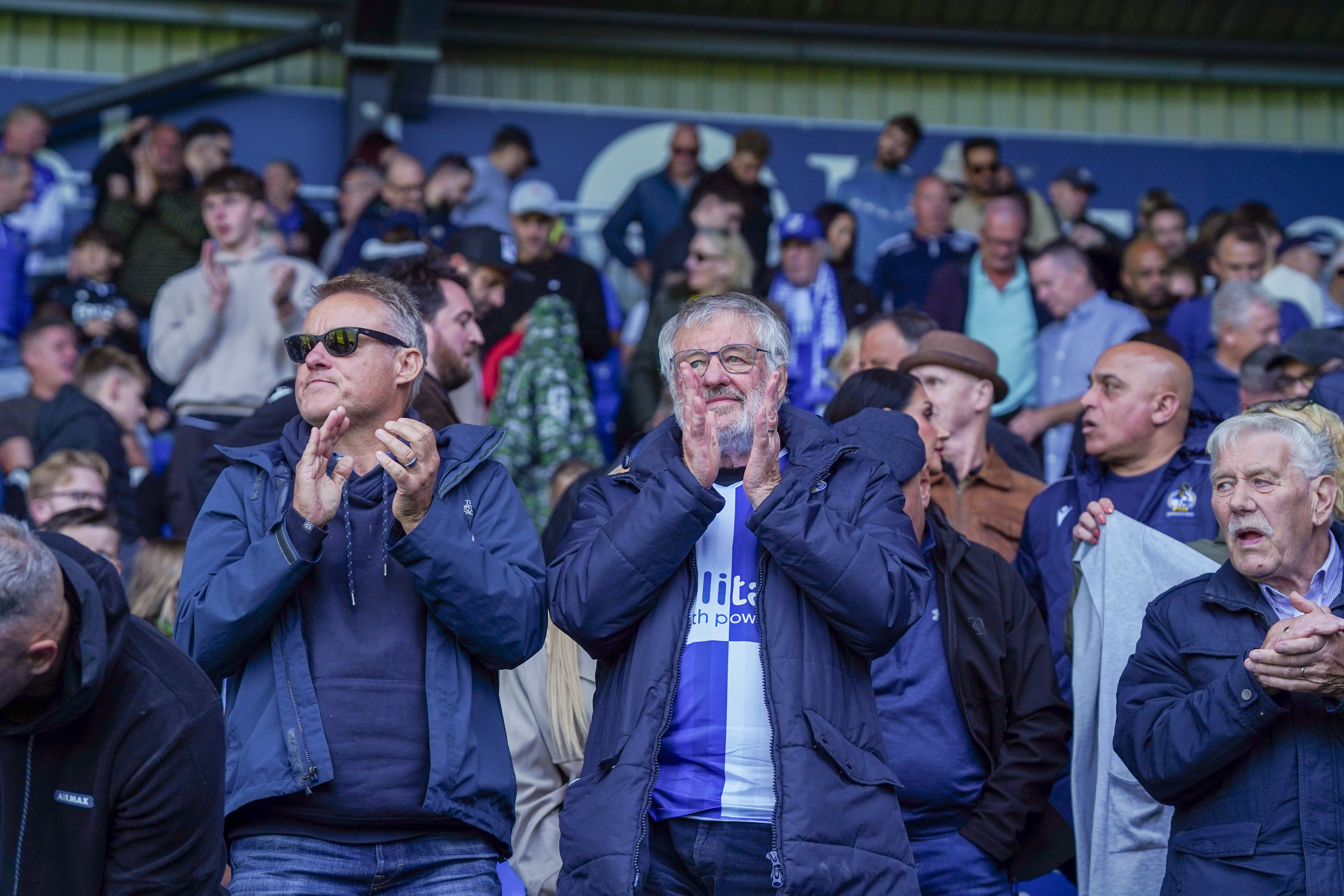 Photography of Bristol Rovers fans