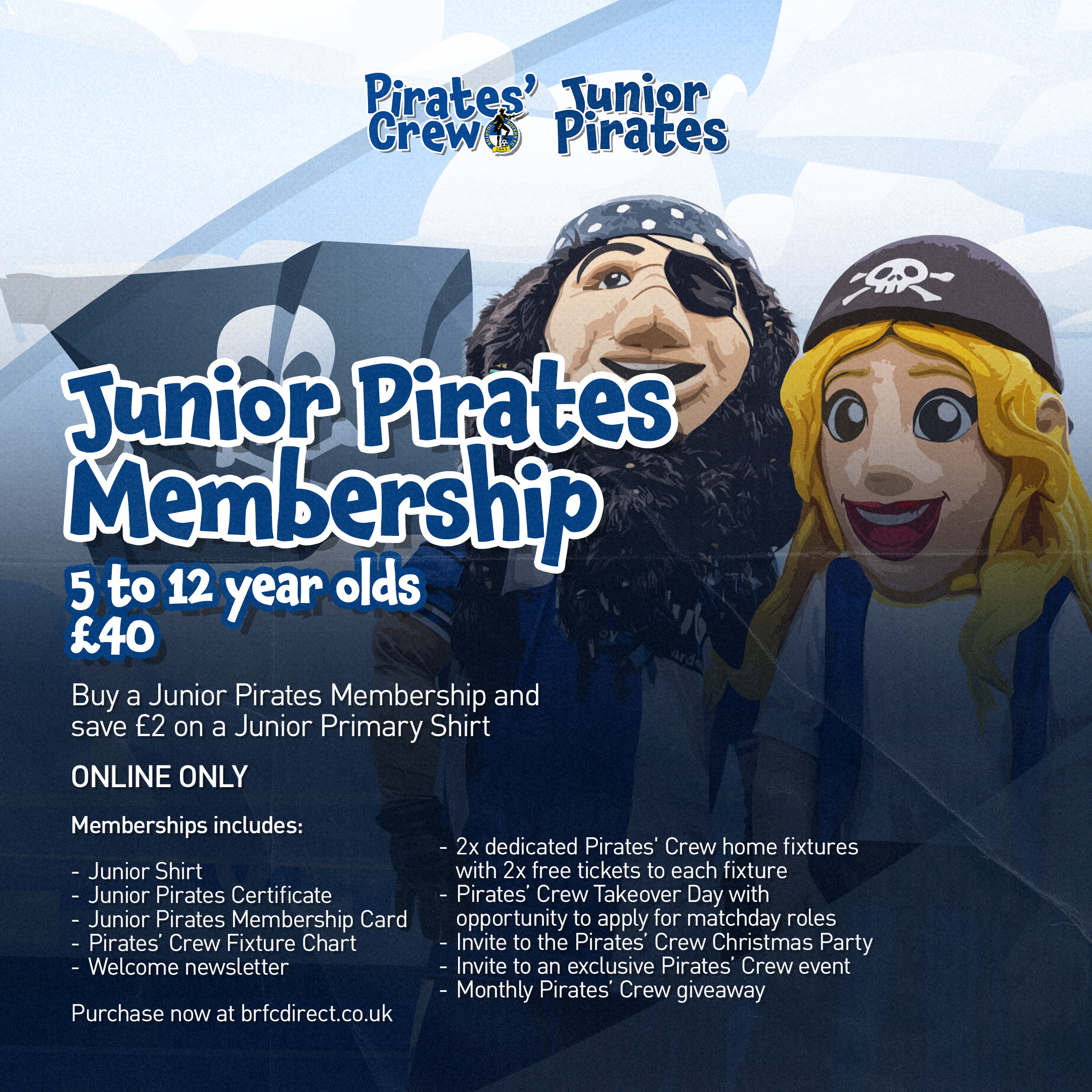 Junior Pirates Membership