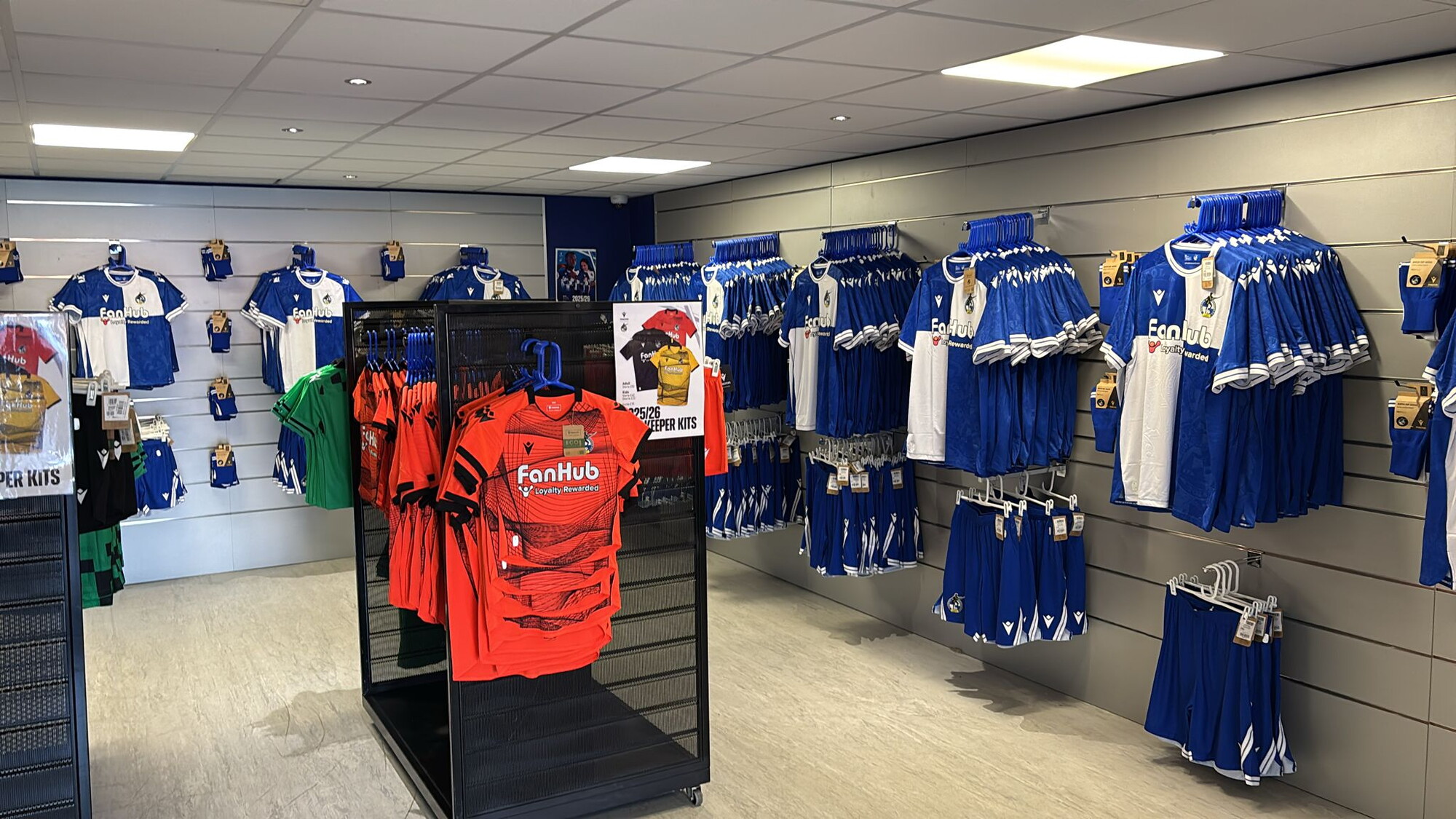 Relaunch of Bristol Rovers Stadium Superstore | Bristol Rovers FC