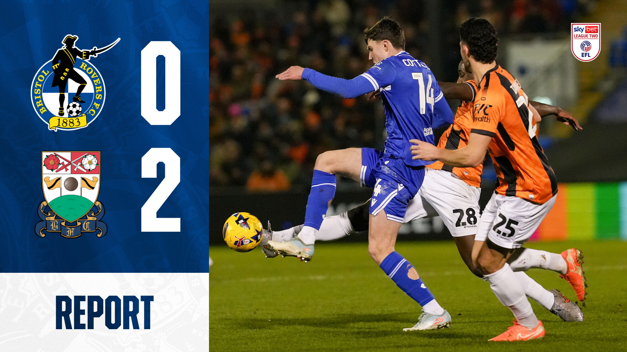 Rovers bested by Barnet | Bristol Rovers FC