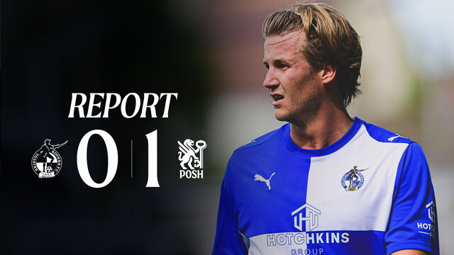Rovers beaten by Peterborough