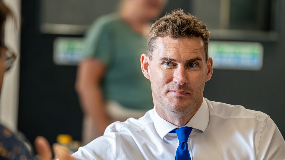 Matt Taylor meets 1883 Club at The Memorial Stadium