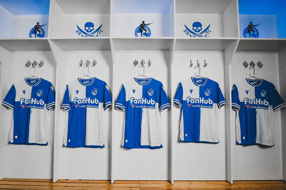 2024/25 Bristol Rovers home kit launch