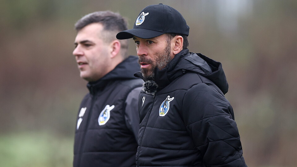 Inigo Calderon in training