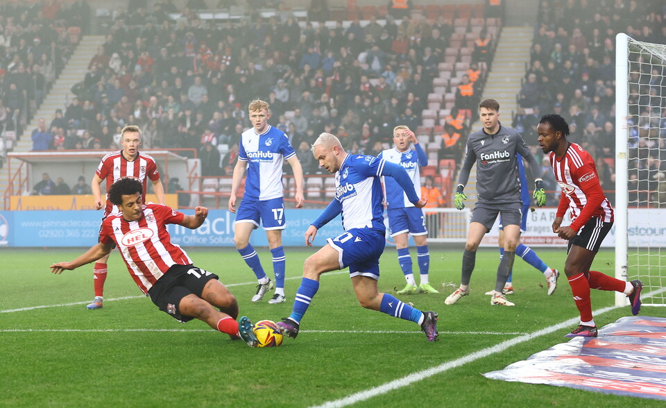 Luke Thomas Bristol rovers v exeter