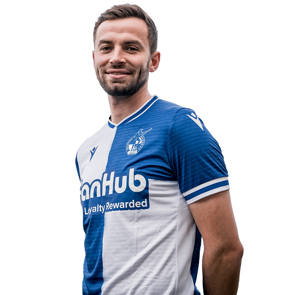 Matt Butcher plays for Bristol Rovers