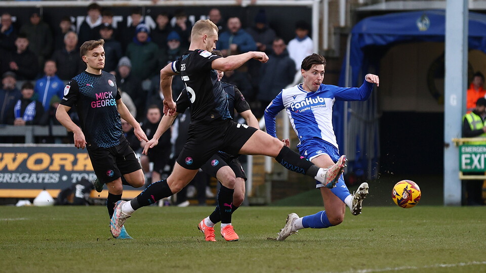Hutchinson goal v Peterborough