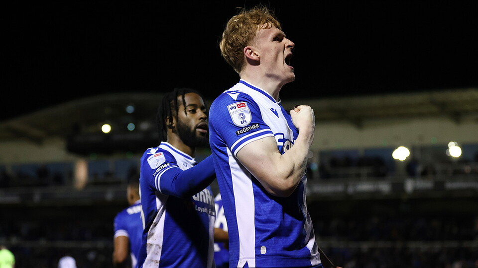 Connor Taylor scores