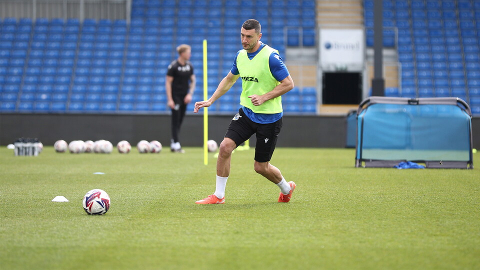 Open training session at The Memorial Stadium
