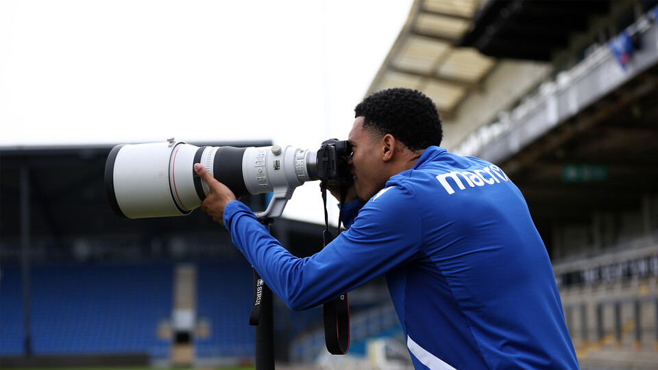 Open training session at The Memorial Stadium