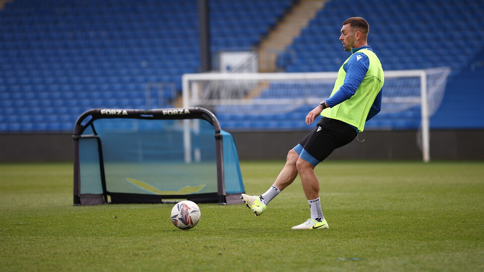Open training session at The Memorial Stadium