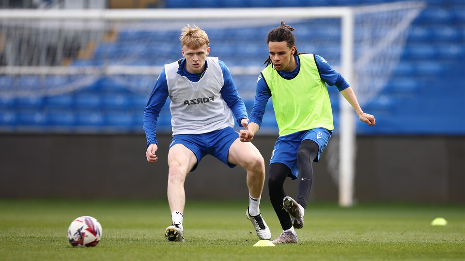 Open training session at The Memorial Stadium