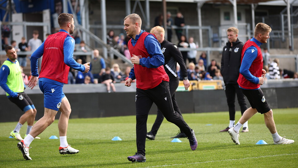 Open training session at The Memorial Stadium