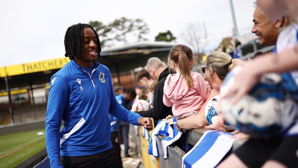 Open training session at The Memorial Stadium
