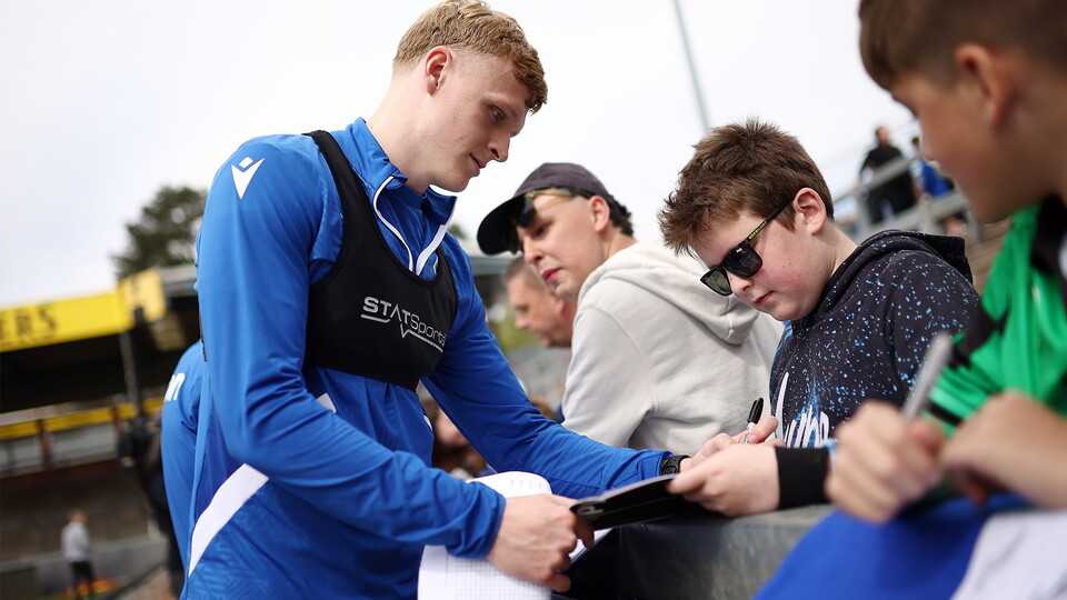 Open training session at The Memorial Stadium