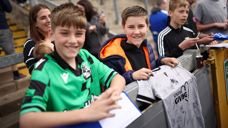 Open training session at The Memorial Stadium
