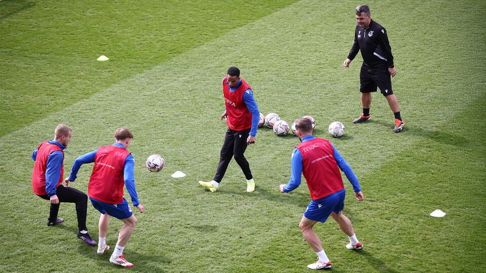 Open training session at The Memorial Stadium