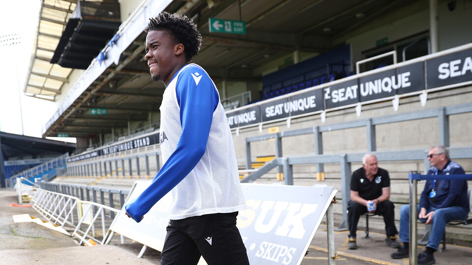 Open training session at The Memorial Stadium