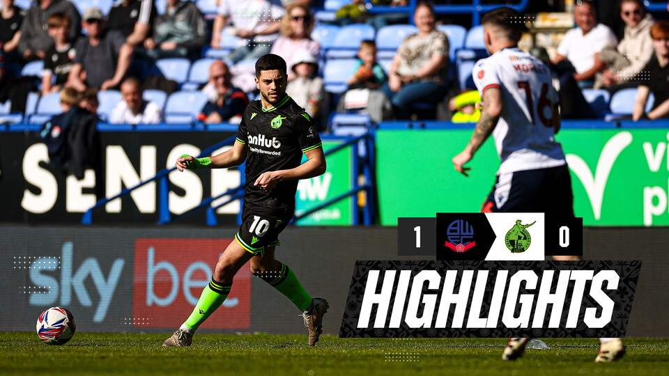Bolton Wanderers highlights 