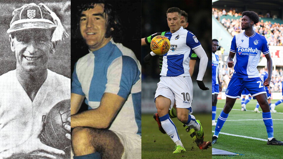 Bristol Rovers players with a surname starting with B