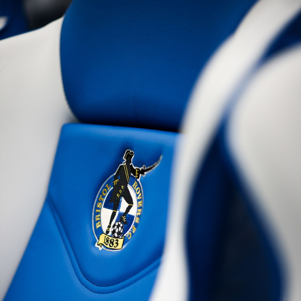 Photograph of Bristol Rovers dugouts