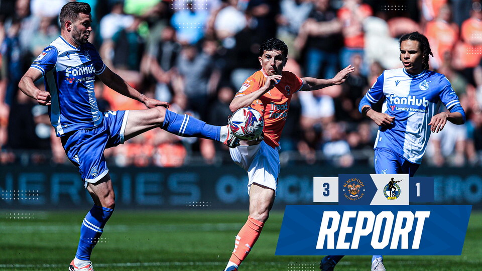Blackpool 3-1 Bristol Rovers 