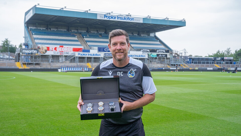 Bristol Rovers announce Christophe Duchamp as Official Watch Partner