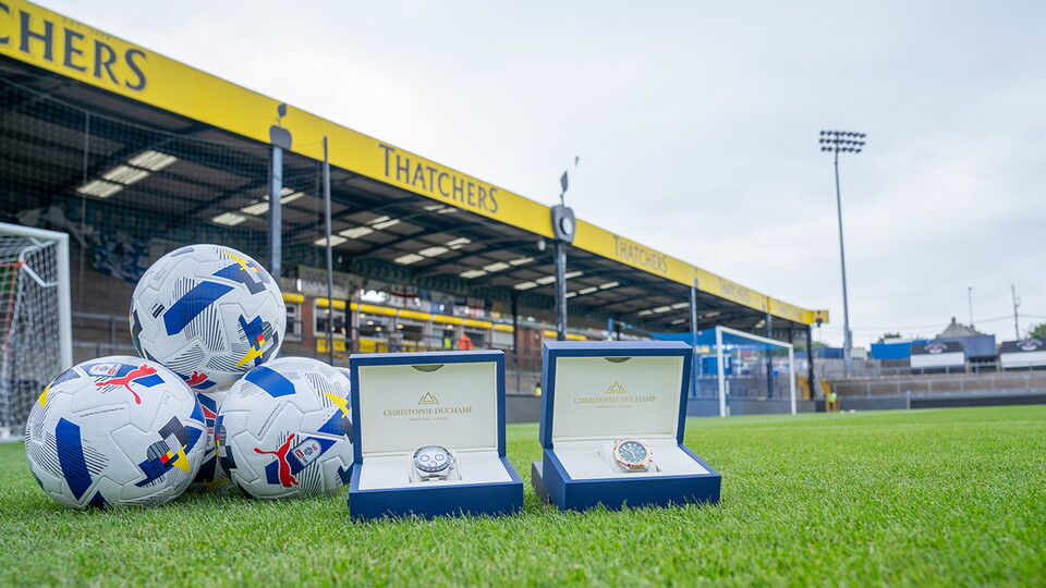 Bristol Rovers announce Christophe Duchamp as Official Watch Partner