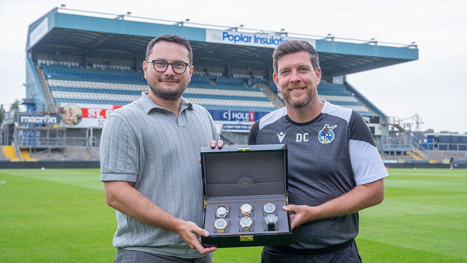 Bristol Rovers announce Christophe Duchamp as Official Watch Partner