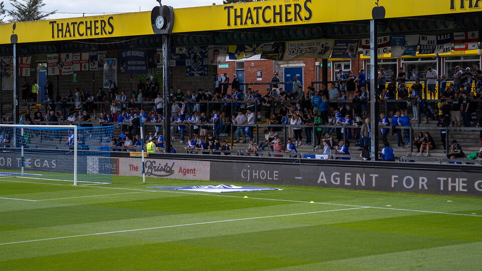 Fan Gallery: Bristol Rovers v Harrogate Town 