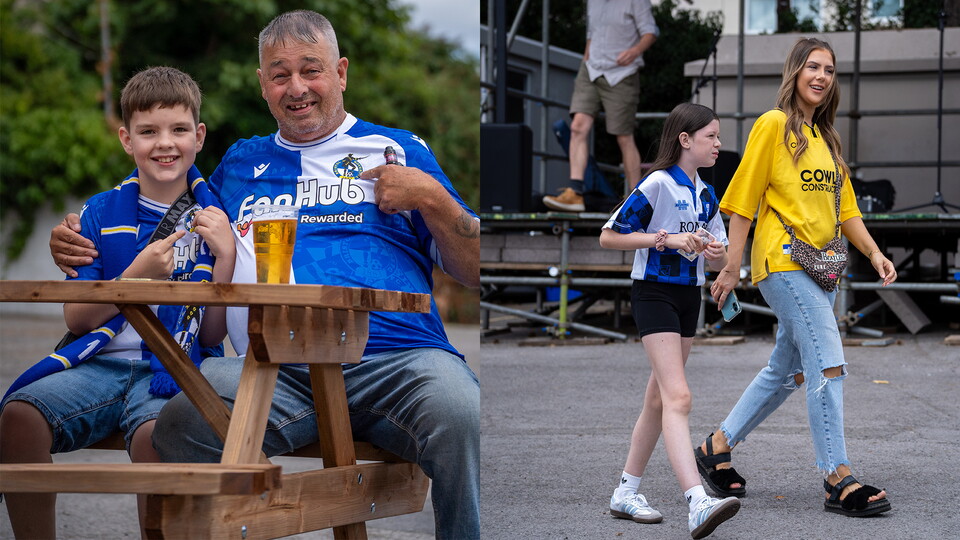 Fan Gallery: Bristol Rovers v Harrogate Town 
