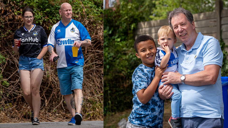 Fan Gallery: Bristol Rovers v Harrogate Town 