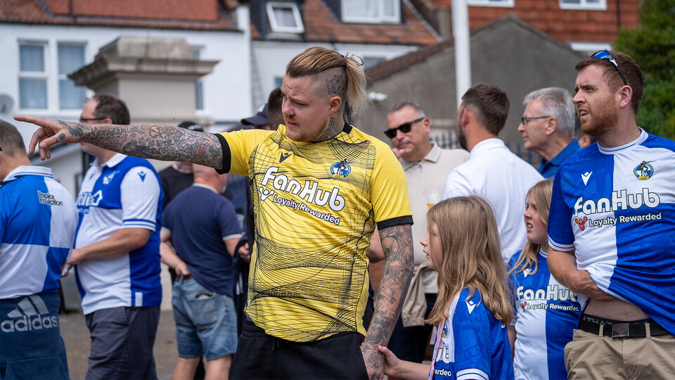 Fan Gallery: Bristol Rovers v Harrogate Town 