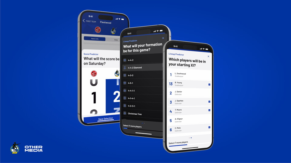 The Bristol Rovers App for Android and iOS