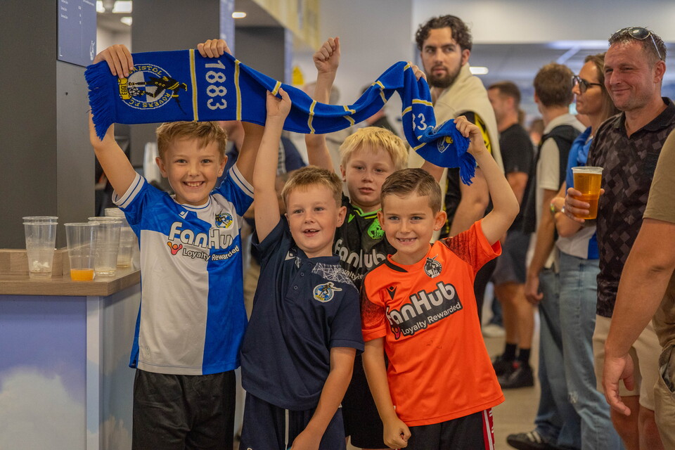 Fan Gallery: Bristol Rovers v Harrogate Town 